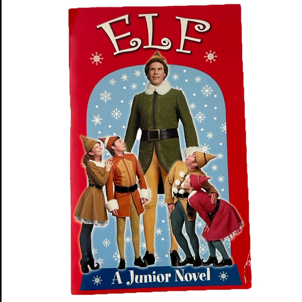 Vintage 2003 Elf Movie Junior Novel Book Christmas Holiday Buddy Will Farrell